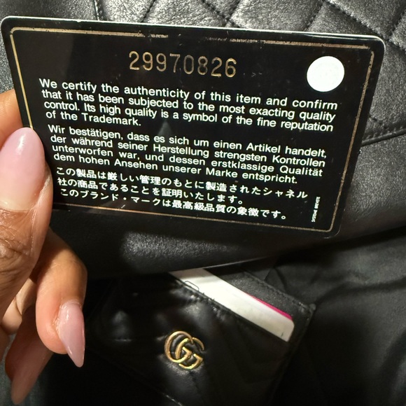 COPY - Calfskin Chain 20s Signature Hobo Black. - Picture 15 of 15